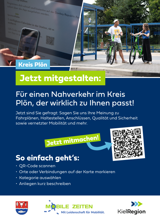 ÖPNV-Umfrage für den Kreis Plön