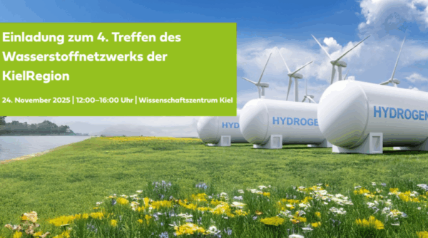 Einladung zum 4. Treffen des Wasserstoff-Netzwerks KielRegion 2025