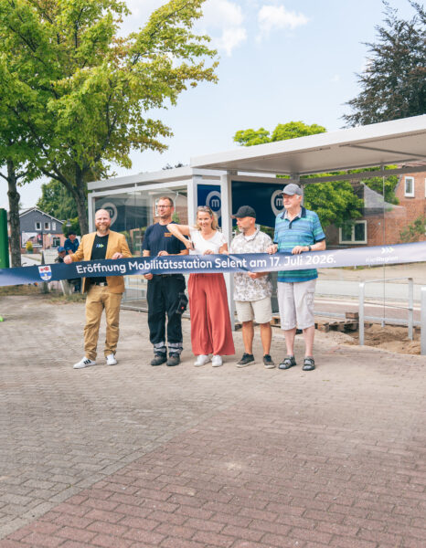 Eröffnung Mobilitätsstation Selent
