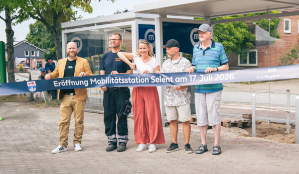 Eröffnung Mobilitätsstation Selent